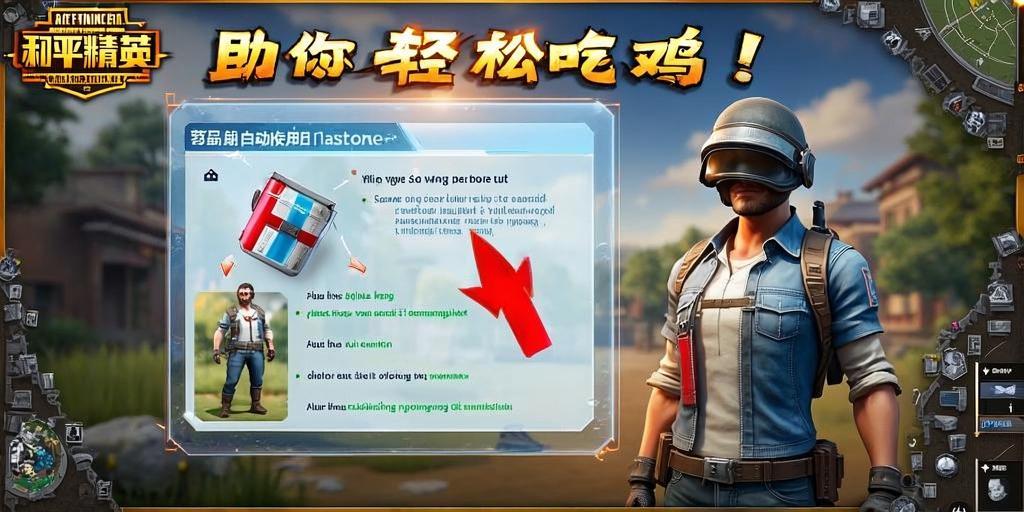 和平精英辅助【地狱犬直装V3.1修复版】原哮天犬直装改名 人物骨骼透视 全屏自瞄 物资显示